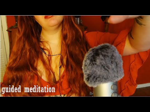 ASMR guided meditation | breathing exercise with rain sounds ( helping you calm down, sleep)