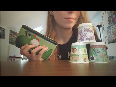 ASMR abc's d: Dixie cups, doodling, drinking sounds and more!
