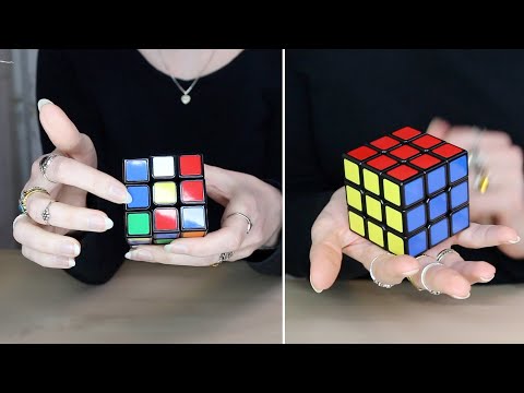 ASMR Whisper Practicing & Solving Rubik's Cube