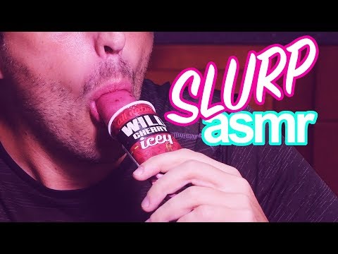 ASMR Wild Cherry Icey (Tingly Slurping Eating Sounds) No Talking 먹방 | Nomnomsammieboy