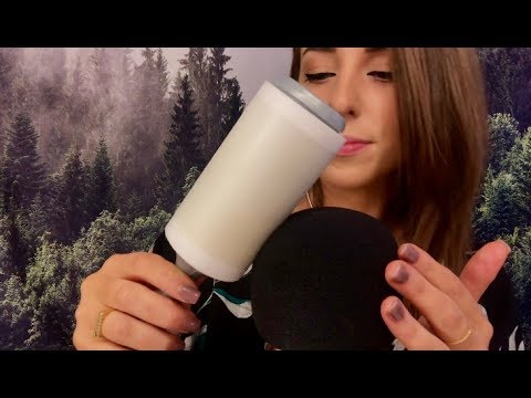 ASMR Lint Rolling the Mic | Sticky and Crinkly Triggers