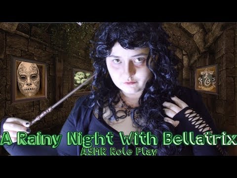 A Rainy Night With Bellatrix [ASMR] RP (Binaural)