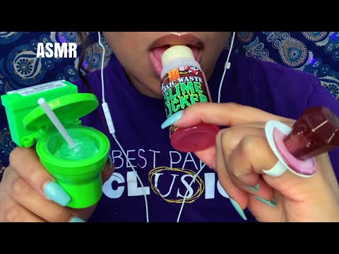 ASMR | Candy 🍭 🍬 Sour Toilet, Slime Licker, Sour Spray