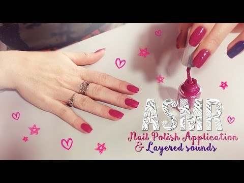 ASMR Français ~ Nail polish & Layered sounds / Vernis à ongle