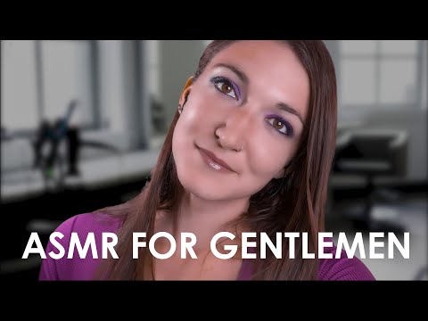 ASMR - Gentleman's Pamper Session, Personal Attention, Beard Grooming & Facial Roleplay