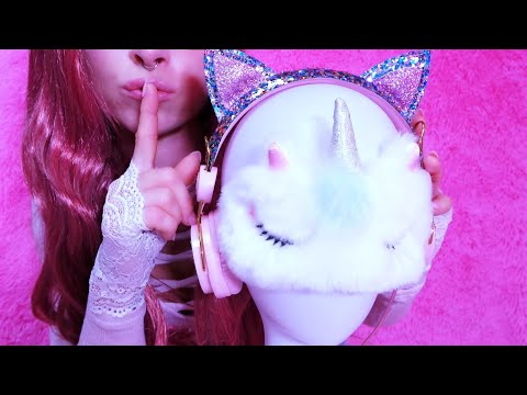 ASMR No Talking/Talking  for Sleep - Pink Triggers from Peaches