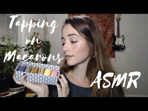 ASMR | Tapping on and Eating Macarons