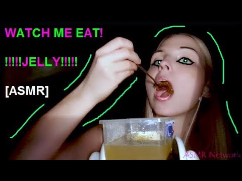 WATCH ME EAT JELLY PLEASE! [ASMR]