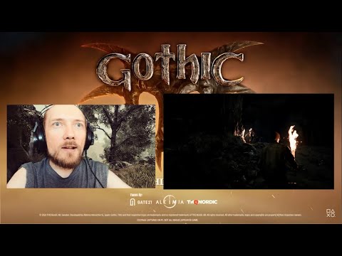 Gothic 1 Remake | Showcase Trailer 2022 Реакция JeKo