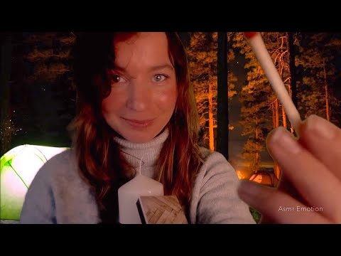 ASMR | Camping am Lagerfeuer | Freundin/BFF Roleplay deutsch (re-upload)