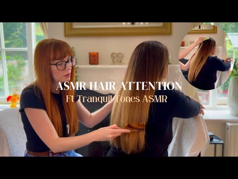 A Casual ASMR Session with the wonderful @TranquilTonesASMR | Hair Play and Chit Chat.