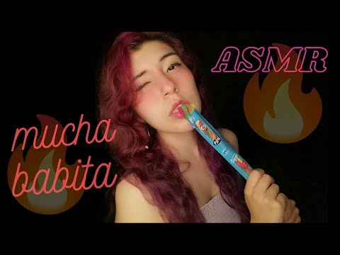 ASMR ❤️ MUCHA BABITA 🥵💦🔥 | MOUTH SOUNDS