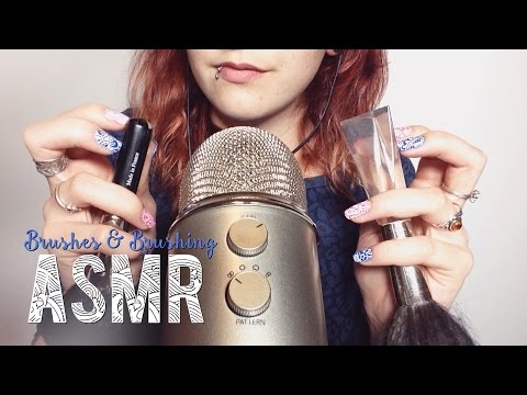 ASMR Français ~ Brushes, Microphone Brushing & Sounds