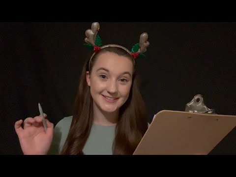 ASMR | Asking You Personal Questions ~ Christmas Edition (Soft Spoken) | ASMRMAS DAY 4