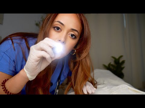 ASMR Nurse Exam in Bed: Head to Toe Assessment, Full Body Examination [Personal Attention]