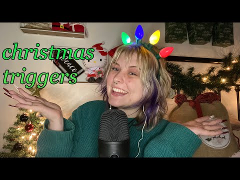 ASMR fast and aggressive absolutely random and chaotic christmas triggers!🎄🎅🏻