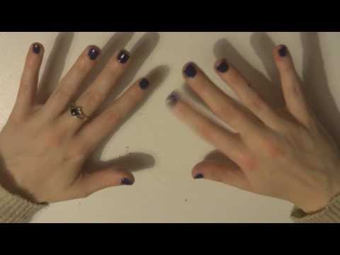 ASMR ~ Painting my Nails ~ Gentle Strokes, Soft Spoken, Tapping ~