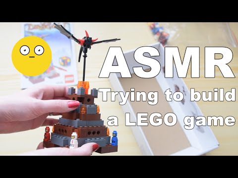 ASMR│Trying to build a Lego game (and failing terribly)