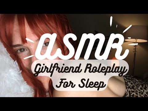 ASMR | Kissing You In Bed & Helping You Fall Asleep (Soft Spoken Girlfriend Roleplay) ❤️