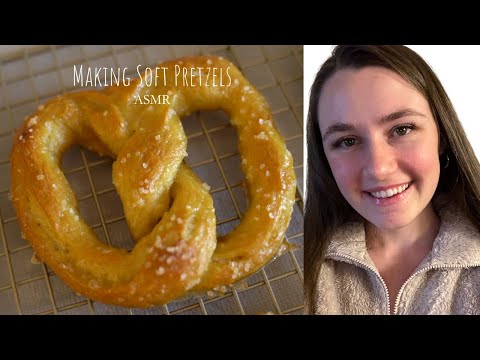 Making Soft Pretzels 🥨 │ ASMR Cooking Series