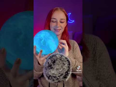 ASMR Scratching and Tapping on the Moon 🌑 #shorts