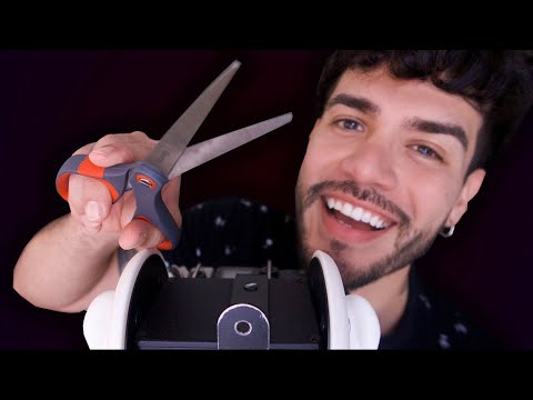 ASMR plucking away negativity! good vibes only! PERIODT
