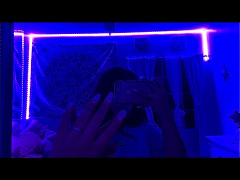 ASMR TAPPING AROUND MY ROOM W/ NAILS☯️🤍