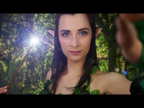 ASMR Roleplay: Wood Elf Healing Your Wounds & Performing a Magical Cranial Nerve Exam (Soft Spoken)
