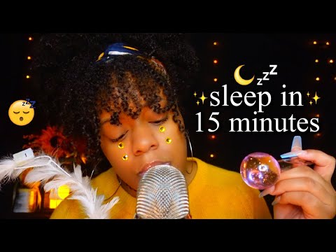 this asmr video will make you soooo sleepy in 15 minutes ♡😴✨(you will sleep)✨
