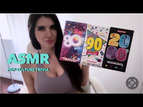 ASMR Pop-Culture Trivia - 80s, 90s, 2000s (Whispered)