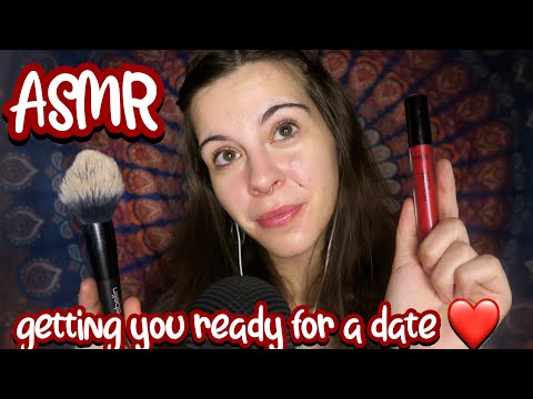 ASMR getting you ready for a date on Valentine's Day 💖😍 ~ asmr roleplay