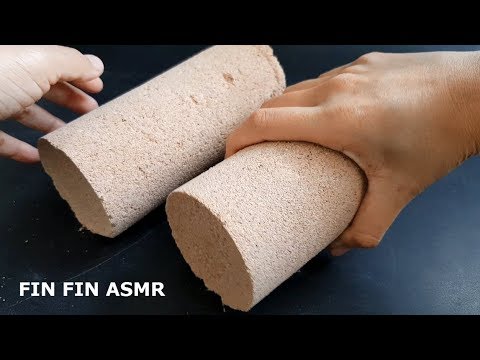 ASMR : Crumbling Cylinder Sand + Sand fall #154