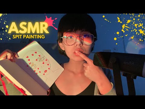 ASMR Spit Painting!!