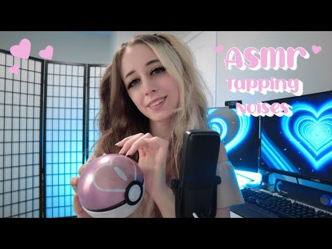 ASMR ❤️ fast and slow tapping noises to help you relax