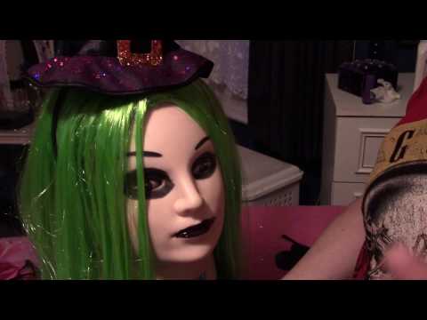 Asmr - My mannequin Clarissa123 gets a spooky Halloween Makeover!