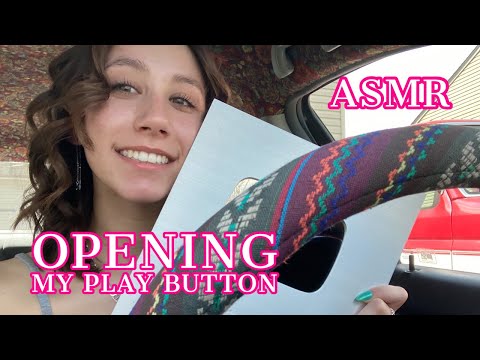 ASMR | quickly opening my YouTube play button!! ❤️❤️