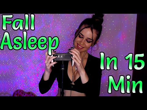 How to fall asleep in 15 min - ASMR Ear Massage 😴 (NO TALKING) 3dio