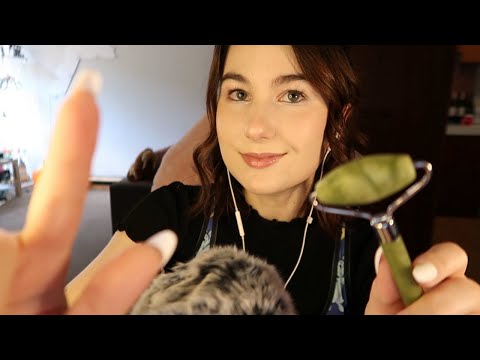 ASMR Doing My Skincare On You ✨ RP | Personal Attention | Tapping | Hand Movements