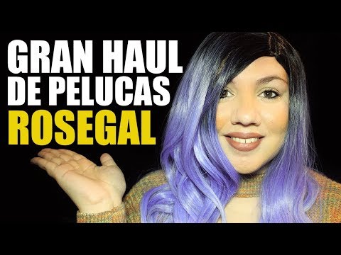 Gran HAUL de Rosegal | Pelucas y Juguetes ASMR! (Español)