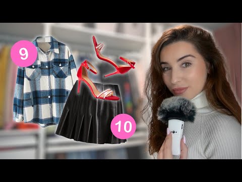 ASMR | Rating Clothes in My Closet