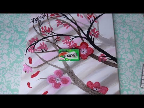 Tracing First Professional Painting ASMR Trident Chewing Gum