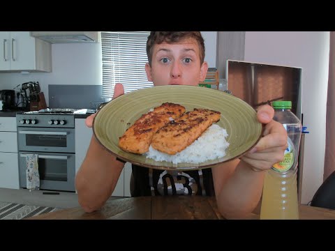 ASMR EATING Salmon With Rice! *Eating Sounds**intense eating sounds!*|Lovely ASMR s