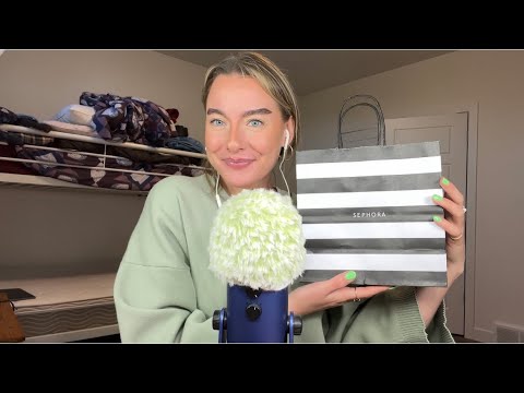ASMR ✨ a small little sephora haul with some over expaining (whisper rambles galore)