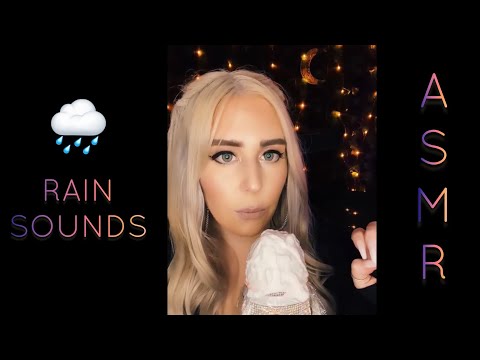 ASMR ✨ Rain sounds looped 🌧☔️ for tingles, sleep, relaxation, studying, background ambiance ✨