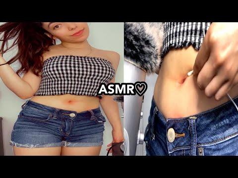 ASMR | DEEP CLEANING MY BELLY BUTTON: NAVEL PLAY, Q-TIPS, CRAZIEST STOMACH GROWLS!! *99.9% TINGLES*💙
