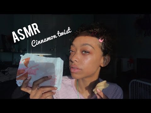 ASMR | Eating Cinnamon Twist | Extreme Crunch Sounds