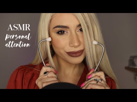 ASMR PERSONAL ATTENTION (Inaudible, Unintelligible, Whisper)