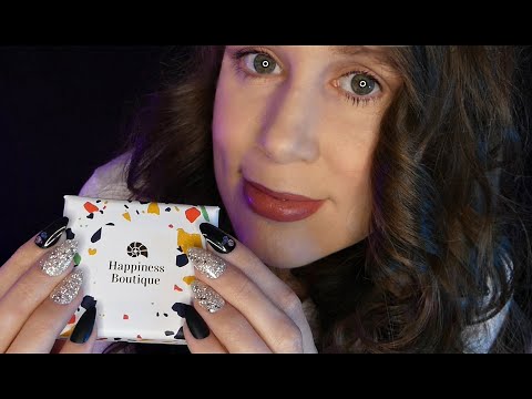 ASMR Tapping, Scratching, & Jewelry Sounds | My Jewelry Collection | Happiness Boutique | Whispered