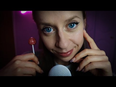 ASMR Best friend pops round for a gossip 🍭 w/ lollipop eating & mouth sounds