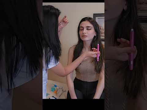 ASMR Face Inspection with Light  (Real Person ASMR Soft Spoken Roleplay)
